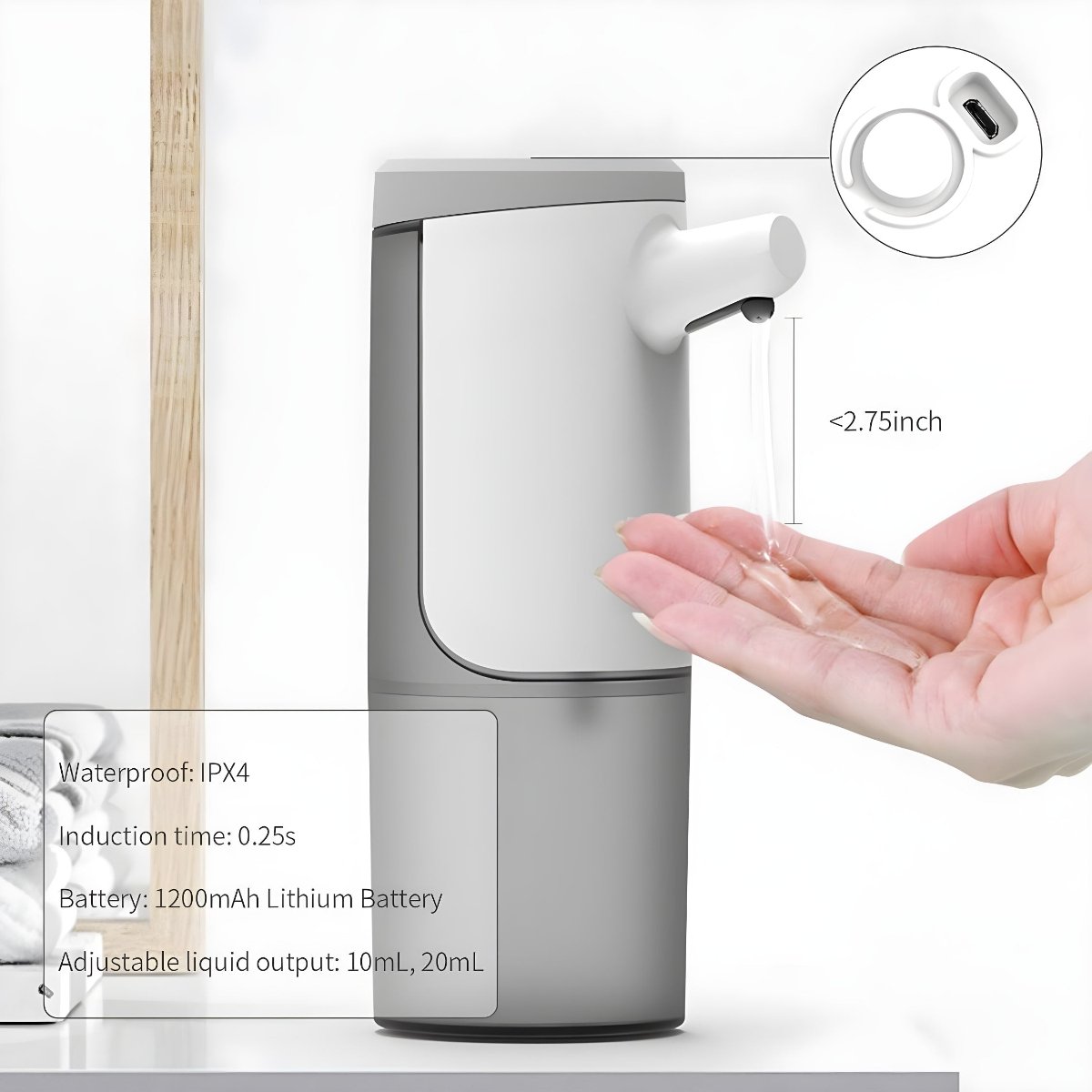 FoamVista Touchless Dispenser